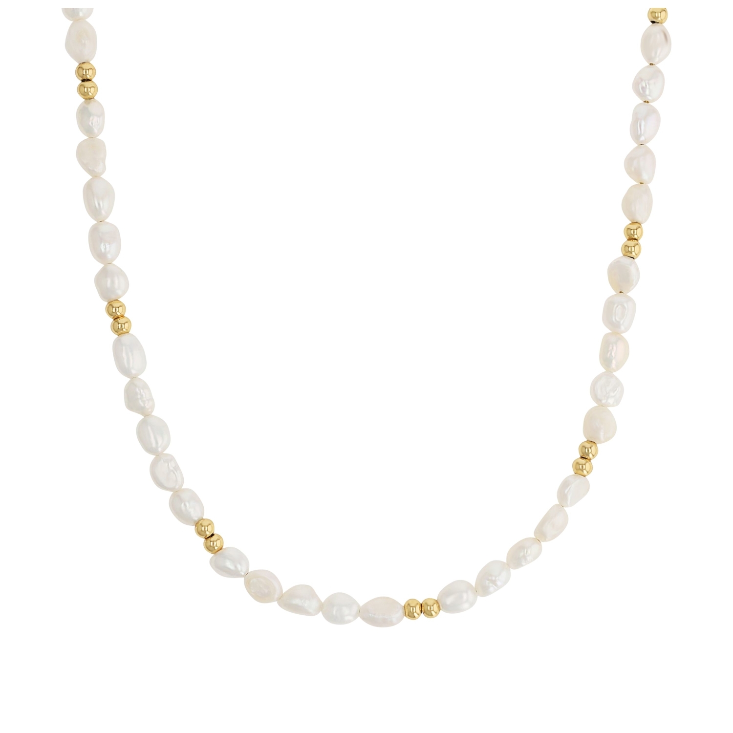 Kette mit Anhänger für Damen, 925 Sterling Silber, Süßwasserzuchtperle